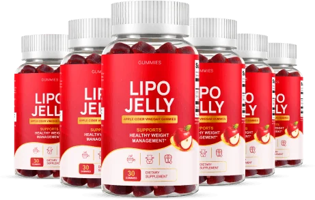 LipoJelly 6 Bottles package